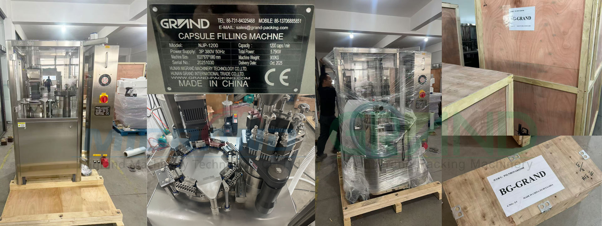 NJP-1200 캡슐 충전 기계 재고 있음