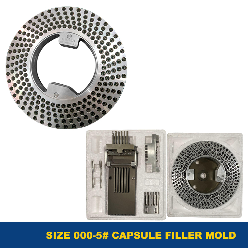 00# JTJ-V 세미 자동 캡슐 충전 기계 용 금형