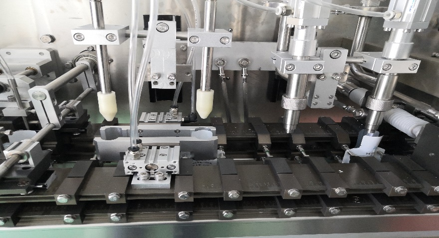 맞춤형 특수 백 개봉 및 송풍 장치, 이중 헤드 충전更有效开袋吹气装置、双头灌装