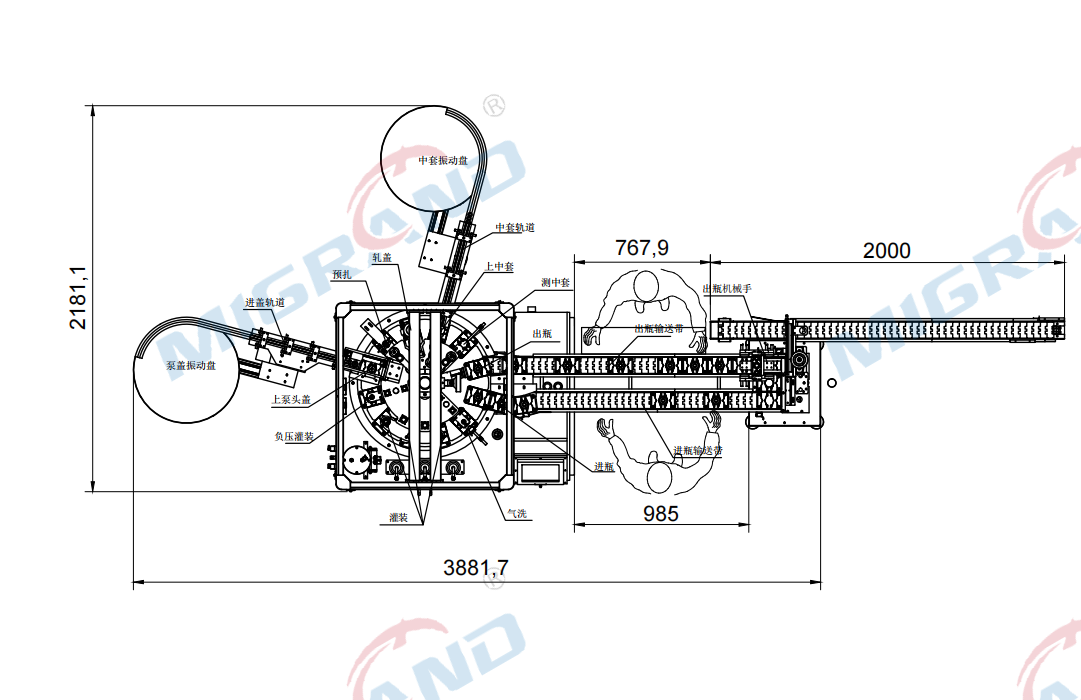 향수 충전 기계 스테이션 계획