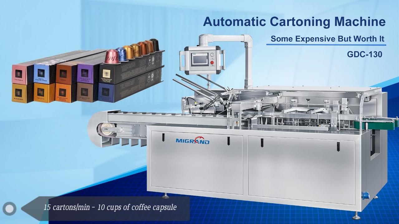 커피 캡슐을 상자에 자동으로 넣는 방법