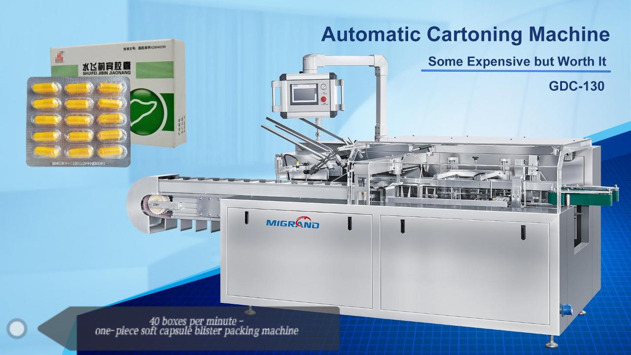 제약 및 건강 보조식품용 소프트젤 포장기
