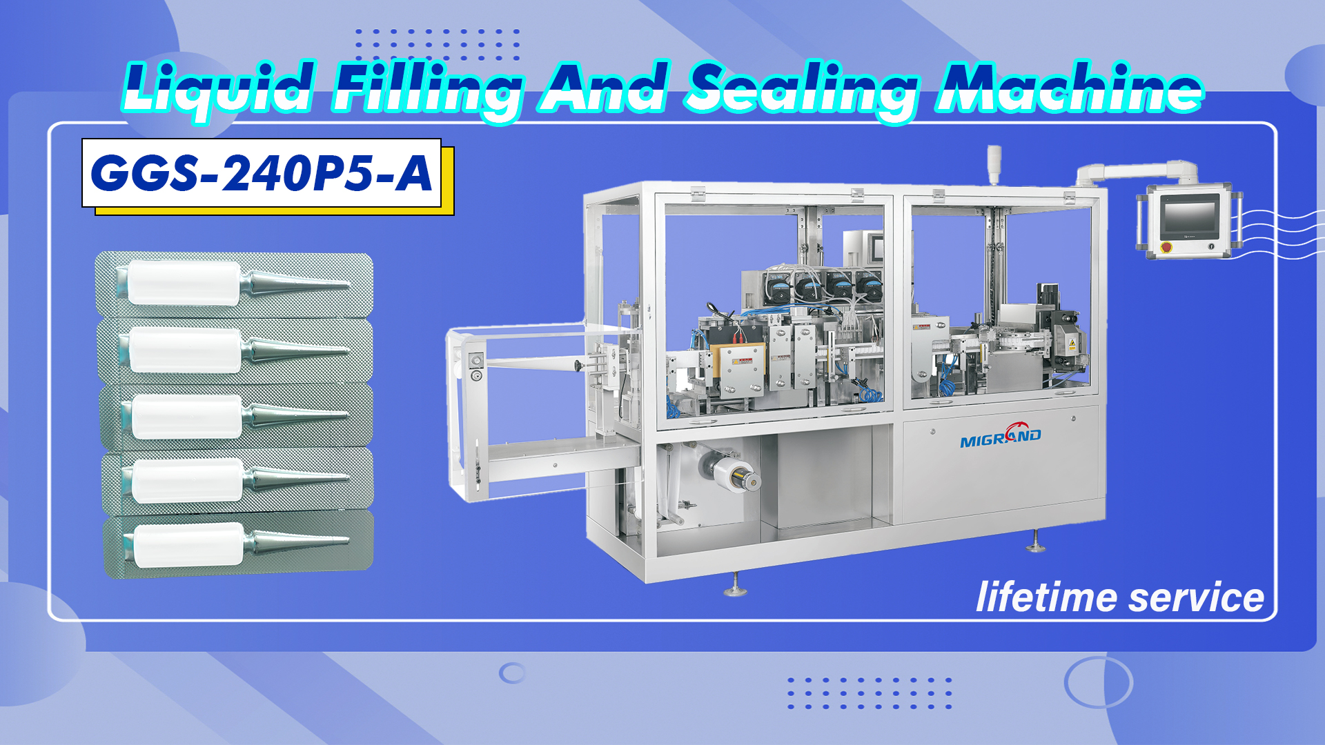 플라스틱 앰플에 양면 라벨을 부착하고 코드를 인쇄하는 방법