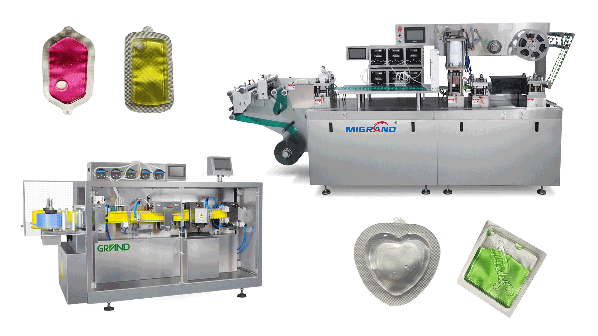수직 대 수평 멤브레인 향수 포장 기계