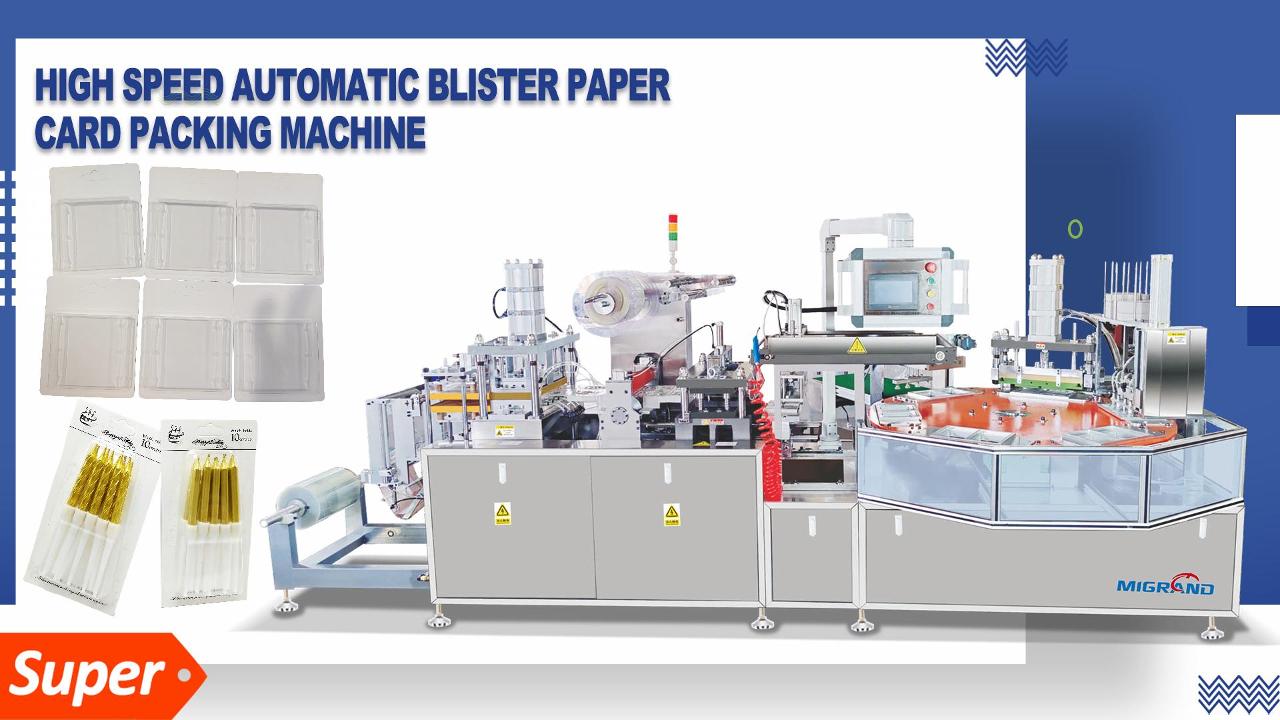 생일 양초용 태국 플라스틱 블리스 터 포장 기계로 수출