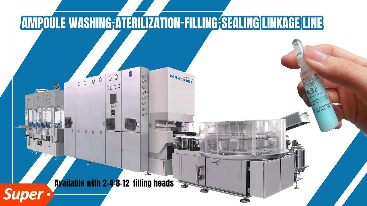 2-Head Glass Ampoule Filling Machine 콜롬비아 수출