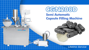 CGN208-D2 반 자동 펠렛 캡슐 충전 기계