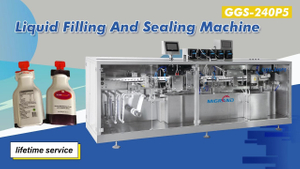 GGS-240P5 단위 복용량 소스 및 드레싱 필링 및 씰링 기계